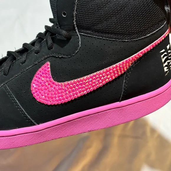 Custom Nike Court Borough Mid 2 Sneakers - Picture 7 of 9